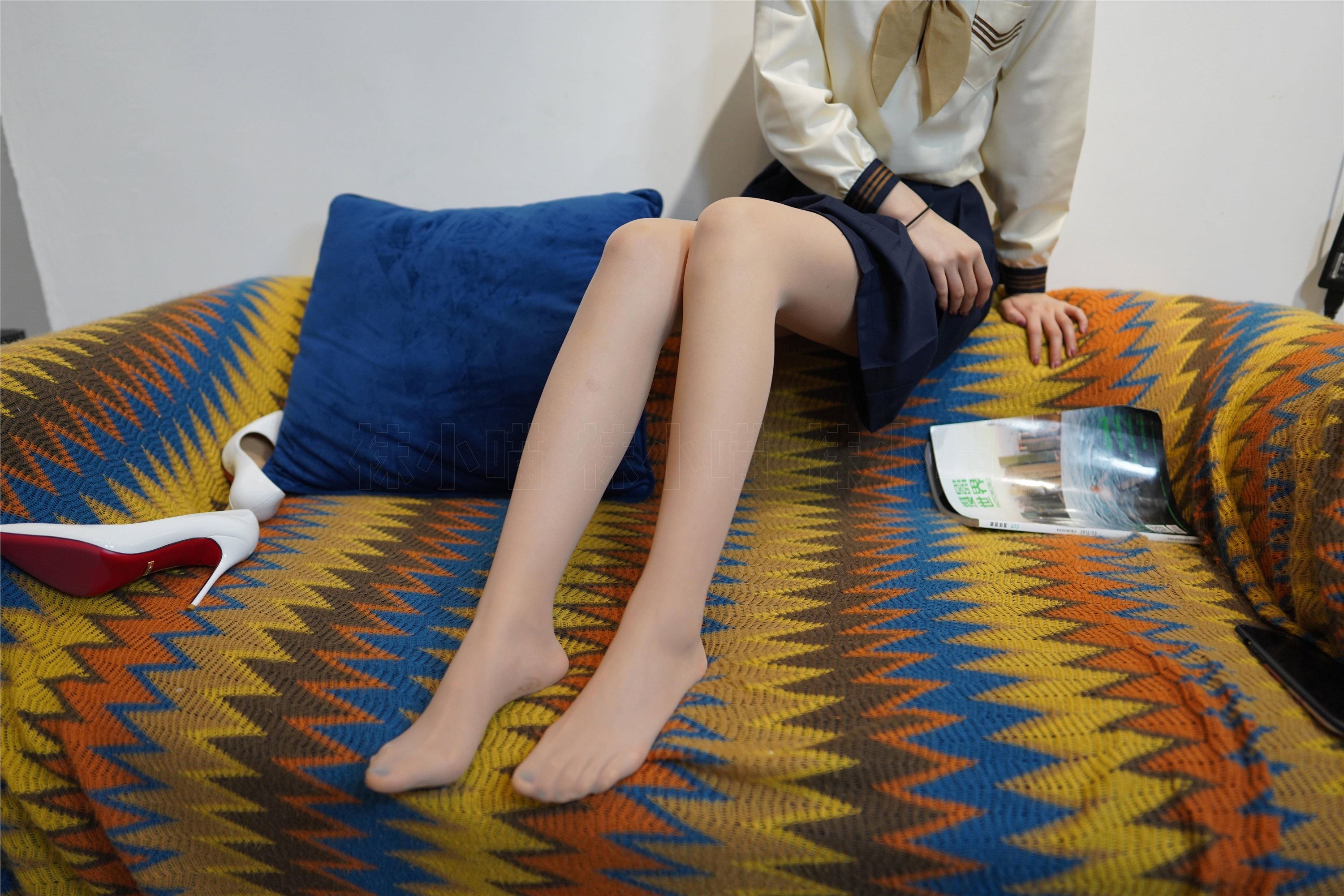 kittyWawa袜小喵  KT268 水手服